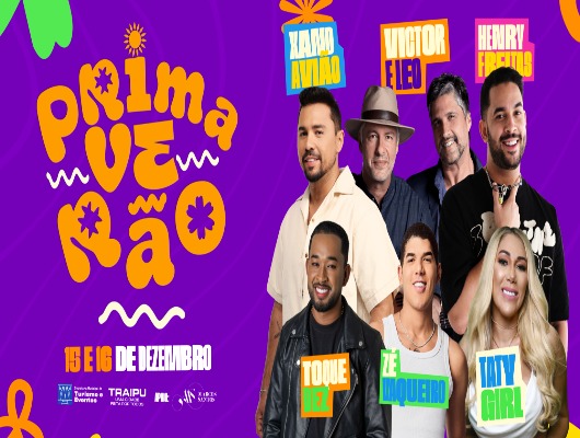 Prefeitura divulga programação oficial do Primaverão 2025, o maior festival do interior de Alagoas